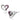 DA082 - High polished (no plating) Stainless Steel Earrings with AAA Grade CZ in Ruby