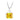 6X310 - High-Polished 925 Sterling Silver Pendant with AAA Grade CZ in Topaz