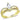 DA276 - IP Gold(Ion Plating) Stainless Steel Ring with AAA Grade CZ in Clear
