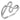 DA265 - High polished (no plating) Stainless Steel Ring with AAA Grade CZ in Clear