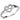 DA259 - High polished (no plating) Stainless Steel Ring with AAA Grade CZ in Clear