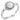 DA340 - No Plating Stainless Steel Ring with AAA Grade CZ in Clear