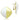GL340 - IP Gold(Ion Plating) Brass Earrings with Epoxy in White