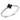 DA320 - No Plating Stainless Steel Ring with Epoxy in Jet