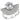 DA336 - No Plating Stainless Steel Ring with AAA Grade CZ in Clear