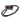 DA324 - IP Black(Ion Plating) Stainless Steel Ring with AAA Grade CZ in Fuchsia