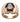 GL242 - IP Rose Gold(Ion Plating) Brass Ring with AAA Grade CZ in Brown