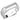 DA251 - High polished (no plating) Stainless Steel Ring with AAA Grade CZ in Clear