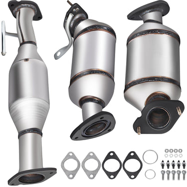 Traverse 09-17 Catalytic converter 3.6L V6 for GMC Acadia 07-17 for GMC Acadia 07-17 for Saturn Outlook 07-10 Complete Set 1