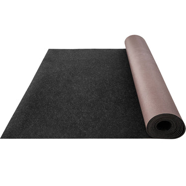 Boat Carpet, 6 ft x 18 ft Marine Carpet for Boats, Waterproof Black Indoor Outdoor Carpet with Marine Backing Anti-Slide Marine Grade Boat Carpet Cuttable Easy to Clean Patio Rugs Deck Rug
