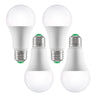 Smart Light Bulbs, 4-Pack, 9W Multicolor LED Bulbs, 800 Lumens with Smart Control Compatibility for Vera, Google Assistant, Amazon Alexa, iOS, Android, RGB Color Changing