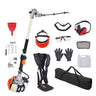 15.7-inch 26CC 2 Cycle Gas Hedge Trimmer, Gas Powered Pole Hedge Trimmer with Dual Sided Dual Action Blade, 270° Adjustable Trimmer Head, Suitable for Trimming Shrubs, Bushes