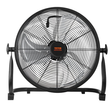 Cordless Fan 16 in, Portable Quiet Personal Fan for Home or Office, 360 Degree Manual Pivoting Head, Stepless Speed Regulation High Velocity Cordless Fan, Heavy Duty Metal Industrial Floor Fans
