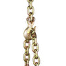 Binder Chain G80 Tie Down Tow Chain with Two Hooks 3/8" x 10.3' 7100 lbs