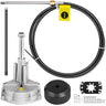 Boat Steering Cable 14' Outboard Rotary Steering Kit 14 Feet Boat Rotary Steering Kit for Boats