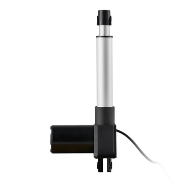 Linear Actuator 12V, 6 Inch Heavy Duty 1320lbs/6000N Linear Actuator, 0.19"/s Linear Motion Actuator with Mounting Bracket & IP44 Protection for Electric Door Industrial Machinery Vessels Cargo