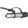 Grease Gun Coupler, 10000 PSI High Pressure, 3-Jaw Locking, Quick Release Grease Gun Tip with Hose/Zerk Fittings Cleaner/Leak-Proof Cap, Compatible with All Grease Guns 1/8" NPT Grease Fittings
