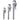3-Piece Pipe Wrench Set, 10" 14" 18" Aluminum Straight Pipe Wrench, Adjustable Plumbing Wrench, with High Strength Jaw and Ergonomic Handle, Hangable Design, for Water Pipes, Automotive Repairs