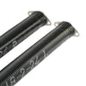 Garage Door Torsion Springs, Pair of 0.218 x 2 x 24inch, Garage Door Springs with Non-Slip Winding Bars, 16000 Cycles, Gloves and Mounting Wrench, Electrophoresis Coated for Replacement