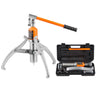 Hydraulic Gear Puller, 15 Ton Max Capacity Wheel Bearing Pulling Separator, 2 or 3 Jaws Puller, Vertically and Horizontally, 12" Jaw Hydraulic Puller with Case for Pulling Hubs