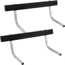 Boat Trailer Guide-ons, 2PCS Rustproof Steel Trailer Guide ons, Trailer Guides with Carpet-Padded Boards, Mounting Parts Included, for Ski Boat, Fishing Boat or Sailboat Trailer