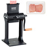 Commercial Meat Tenderizer, Heavy Duty Stainless Steel Meat Tenderizer Machine, Quick and Easy Manual Operation Kitchen Tool, 5.8" Feed Port for Beef, Turkey, Chicken, Pork, Steak, and Fish