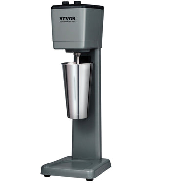Milkshake Maker Machine, 375W Commercial Milk Shake Maker Mixer, Single Head Drink Mixer Blender Machine, 3-Speed Milkshake Blender with 27.7oz Stainless Steel Cup for Commercial