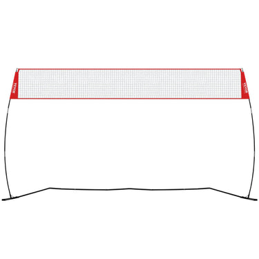 Freestanding Volleyball Training Net for Indoor or Outdoor Use, Adjustable Height Portable Net System with Carrying Bag, Professional Volleyball Practice Trainer for Hitting or Serving Drills
