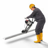 Gas Concrete Power Screed, 6ft/8ft/11ft Aluminum Board Straight Edge Bar Set, 4 Stroke Cement Finishing Vibrating Motor w/ Height Adjustable Handles, High Efficient Concrete Tool 6500RPM