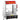 Commercial Hot Dog Steamer 2-Tier Electric Bun Warmer 28.5QT Slide Doors