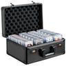 108 PSA Graded Card Storage Box 4 Slots Sports Card Holder Case Coded Lock