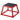 Plyometric Jump Box, 12 Inch Plyo Box, Steel Plyometric Platform and Jumping Agility Box, Anti-Slip Fitness Exercise Step Up Box for Home Gym Training, Conditioning Strength Training, Red