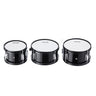 Kids Drum Set, 5-Piece, 16 in Beginner Full Drum Set with Bass Toms Snare Floor Drum Adjustable Throne Cymbal Hi-Hat Pedal and Two Pairs of Drumsticks, Starter Drum Kit for Child Kids, Black
