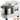 Commercial Food Mixer, 8.5Qt Capacity, 450W Dual Rotating Dough Kneading Machine with Food-grade Stainless Steel Bowl, Security Shield & Timer Included, Baking Equipment for Restaurant Pizzeria