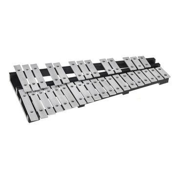 30 Note Glockenspiel Xylophone Bell Kit, Percussion Instrument with Mallets, Drum Sticks and Carrying Bag, Professional Glockenspiel Xylophone Percussion Instrument Set for Students & Adults
