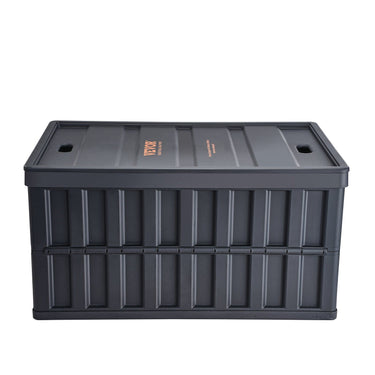 Collapsible Storage Bins with Lids, 65L 3 Packs, Folding Plastic Stackable Utility Crates with Handles, Large Heavy Duty Containers for Clothes, Toys, Books, Snack, Shoes, and Grocery Organizing