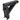 18" Backhoe Thumb, 1/2" Teeth Thickness Heavy Duty Excavator Thumb, Black Steel Weld On Thumb Attachments with 12mm Bolt-On Design Adjustable Mechanical Thumb for Backhoe/Excavator