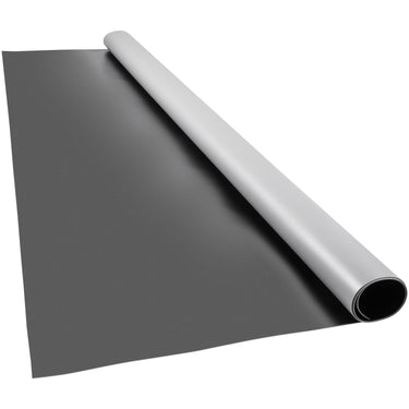 Dance Floor, 6.6x11.8ft Dance Floor Roll, 0.06in Thick PVC Vinyl Dance Floor, Black/Grey Reversible Portable Dance Floor, Non-Slip Dance Flooring, Ballet Dance Floor for Jazz, Pop, Lyrical Style