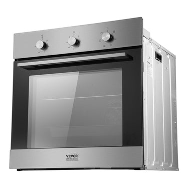Single Wall Oven 24" Electric Built-in Wall Oven 6 Functions 2.68 Cu. Ft