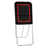 Folding Lacrosse Rebounder for Backyard, 3x4 Ft Volleyball Bounce Back Net, Pitchback Throwback Baseball Softball Return Training Screen, Adjustable Angle Shooting Practice Training Wall, Black