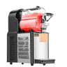 Commercial Slushy Machine, 3L Single Bowl Slush Drink Maker, 330W Frozen Drink Machine with Temperature Preservation, Stainless Steel Home Slush Frozen Drink Machine Automatic Clean, Black