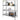 Stainless Steel Shelving 48x24x59 Inch 4 Tier Adjustable Shelf Storage Unit Stainless Steel Heavy Duty Shelving for Kitchen Commercial Office Garage Storage 330lb Per Shelf
