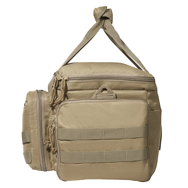 Range Bag for 4 Pistols Tactical Gun Range Bag Single Shoulder Strip Brown