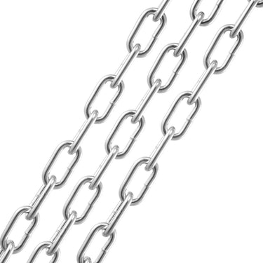 Zinc Plated Proof Coil Chain Carbon Steel Chain Sling 3/16" x 250' 1100lbs