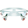 55 Gallon Heavy Duty Drum Dolly, 1250lbs Load Capacity, Barrel Dolly Cart Drum Caddy, Non Tipping Hand Truck Capacity Dollies with Steel Frame 5 Swivel Casters Wheel, for Warehouse Drum Handling
