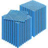 Interlocking Tile 55PCS Blue, Drainage Tiles 12" x 12" Splicing, PVC Interlocking Drainage Floor Tiles, Non-Slip Drainage Holes for Restroom, Bathroom, Kitchen, Pool, Wet Areas, Blue