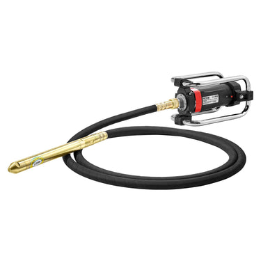 Electric Concrete Vibrator, 1500W 16000 VPM, 2HP Copper Motor Handheld Concrete Vibrating Tool, Portable Pencil Cement Vibrator with Shaft of 14.75ft / 4.5m, Remove Air Bubble and Level Concrete