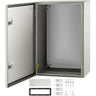 NEMA Steel Enclosure, 24 x 16 x 10'' NEMA 4X Steel Electrical Box, IP66 Waterproof & Dustproof, Outdoor/Indoor Electrical Junction Box, with Mounting Plate
