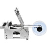 Semi-Automatic Round Labeling Machine, 20-50pcs/min, Electric Bottle Label Applicator for Round Bottles, Round Bottle Labeler Suitable for Bottle Diameter 0.78-4.72 inches (with Pressing Bar)