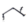 Microphone Boom Arm with Desk Mount, 360° Rotatable, Adjustable Mic Stand with 3/8" to 5/8" Adapter Port, for Recording Blue Yeti Hyperx Quadcast Blue Snowball Shure SM7B Audio Technica